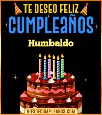GIF Te deseo Feliz Cumpleaños Humbaldo